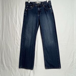 Levis 550 Relaxed Fit Jeans Men Boy Size 30 x27 Blue Medium Wash 100% Cotton
